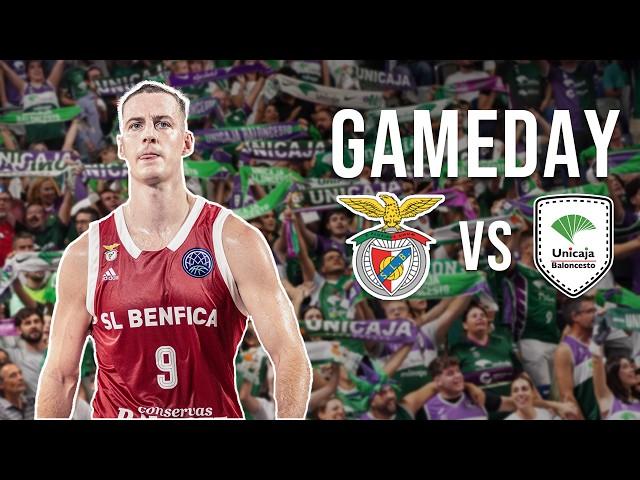 Revenge Game Against One of the Best Teams In Spain ! Pro Basketball Game Day vs Unicaja Malaga