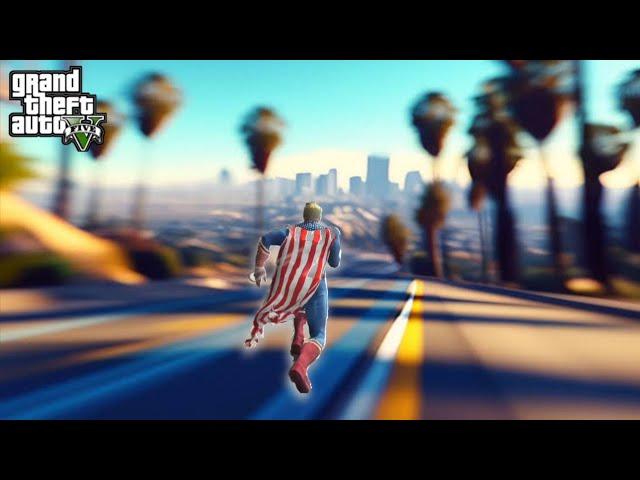 Homelander Is Fastest Man In GTA 5 | GTA 5