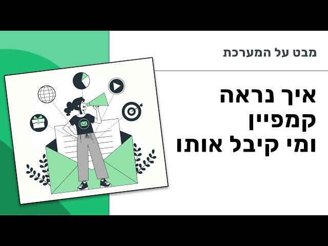 כך נראים הקמפיינים שלך אחרי שליחה – מבט מבפנים 