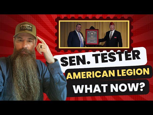 Veteran Priorities - Tester Joins The American Legion to Talk Priorities as Chairman #disability