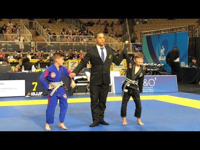 Lincoln Kotuby at IBJJF Pan Kids