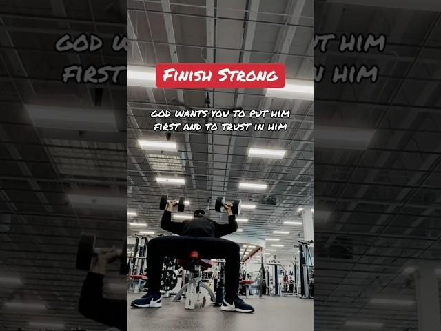 Finish Strong!#newyear#shorts#hope#faith#fitness#gym#encouragement#god#change#jesuschrist#surrender