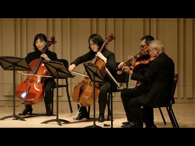 MAD4 Quartet " Mendelssohn Octet 3rd mov "