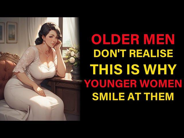 Older Men Don’t Realise THIS Is Why Younger Women Smile At Them ~ Stoicism
