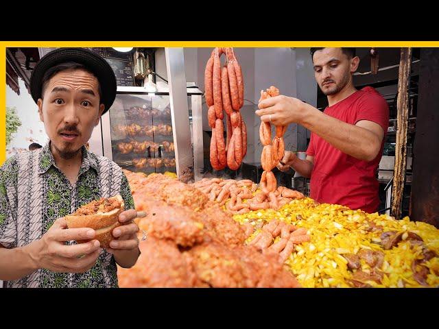 Crazy Food Tour in Rabat  Unique Street Food of Morocco