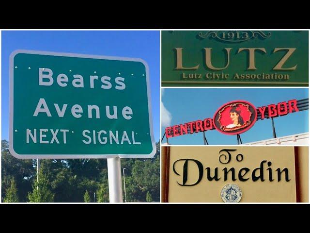 How do you pronounce street and town names around Tampa Bay?