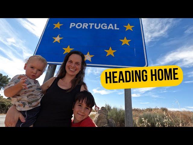 A Day in the Life of Our Family in a Motorhome: Back to Portugal!