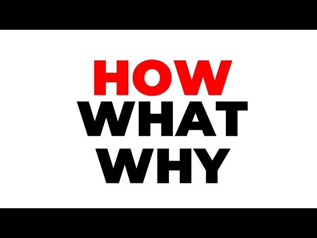 Welcome To How What Why?