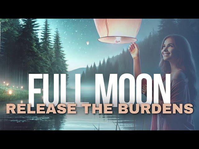 Full Moon Meditation OCTOBER 2024 | Release Your Past Unlock Your Future, Release, Let Go, Receive