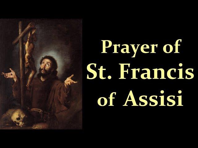 Prayer of St Francis of Assisi