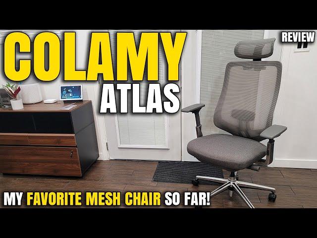 My Favorite Ergonomic Mesh Chair So Far! | Colamy Atlas Chair Review