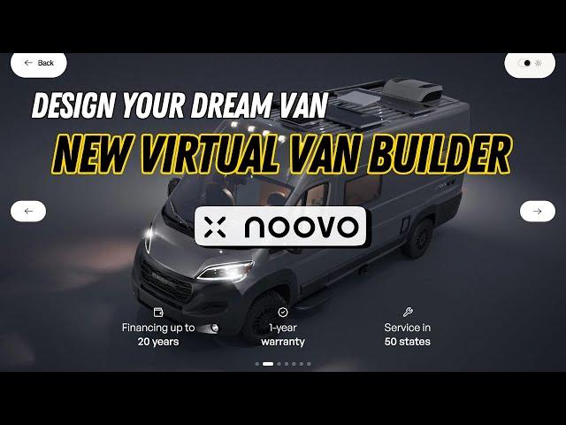 Design Your Dream Van with OffGrid Using the Noovo Virtual Van Builder | Full Demo