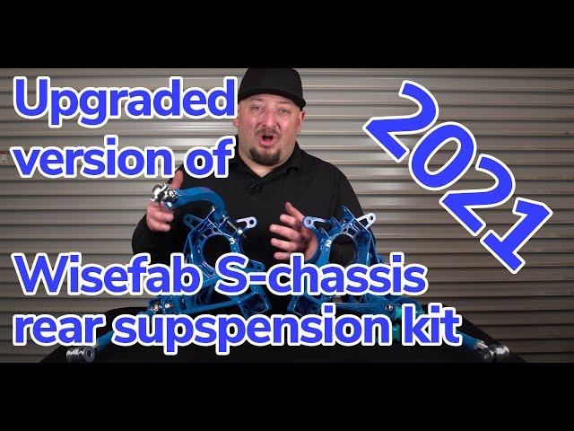 The upgraded 2021 version of Wisefab Nissan S-chassis rear suspension kit.