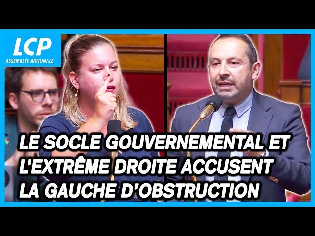 Loi agricole "Duplomb" : le socle gouvernemental et l'extrême droite accuse la gauche d'obstruction
