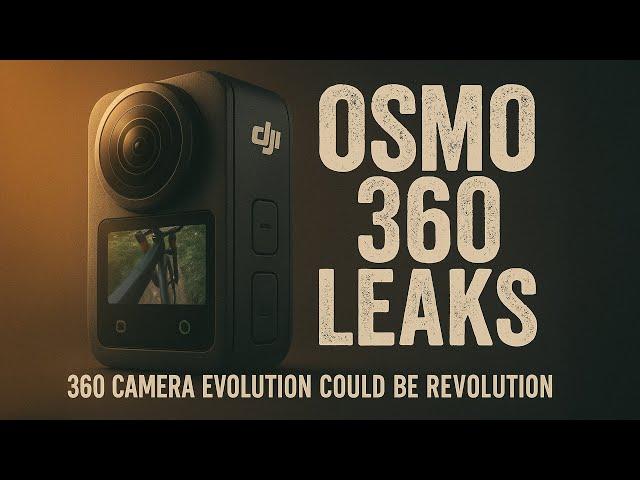 DJI OSMO 360 First Look: Leaked Photos