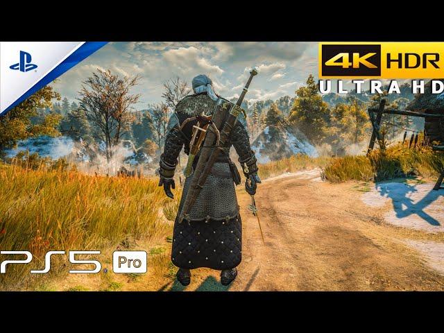 The Witcher 3 (PS5 PRO) 4K 60FPS HDR Gameplay