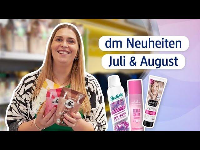 Diese Produkte sind neu I dm Neuheiten im Juli & August ️