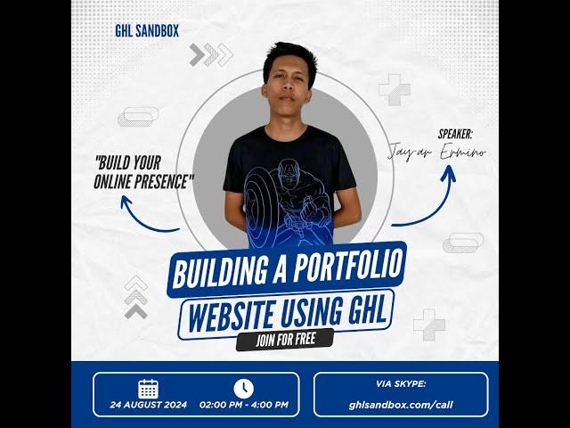 Building a Portfolio Website using GoHighLevel - Part 1