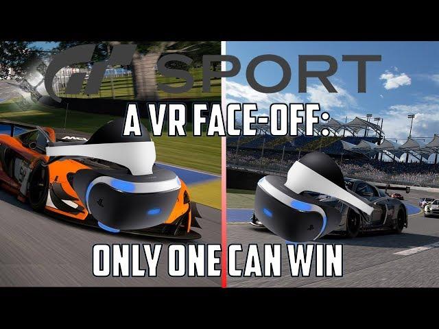 GT Sport: VR Face-off Is this another champion? PS4 vs PS4Pro - PSVR