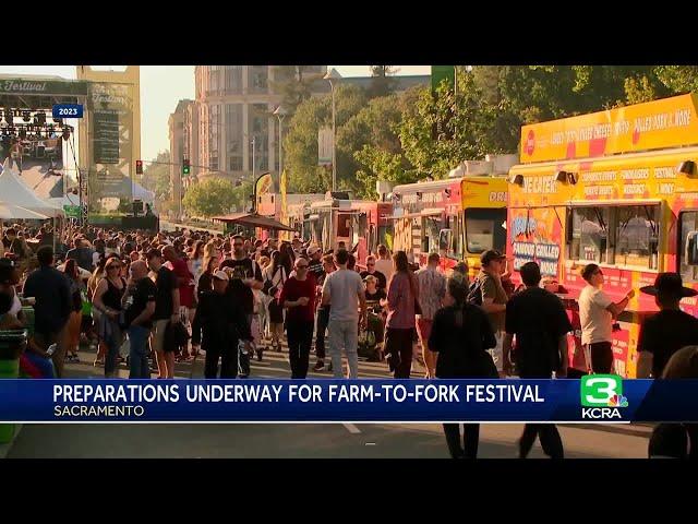 Preparations underway for the 2024 Sacramento Farm-to-Fork street festival