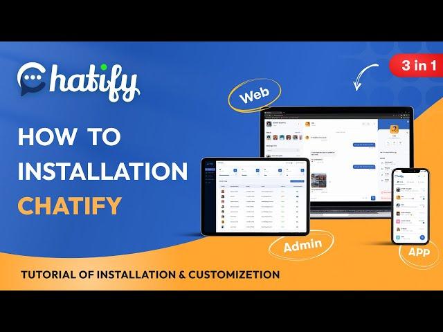 Chatify Installation - Part 3 Create Firebase Authentication