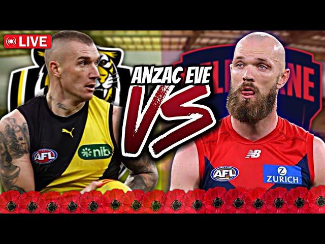 AFL Anzac Eve | Richmond Tigers vs Melbourne Demons (Round 7)