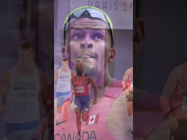 Ogando Surprises the World, Qualifies for Men's 200m Final at the Paris Olympics 2024 #shorts