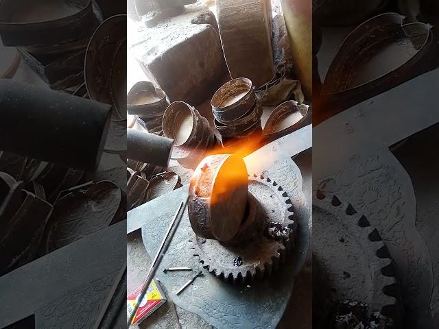 The prose's box making  Handicraft  Brass#shorts  #handmade#brass