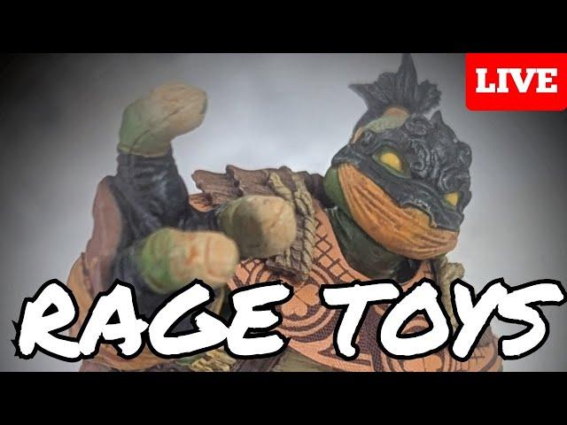 Rage Toys Samurai Force Summer TMNT Not Michaelangelo Live Unboxing and Review