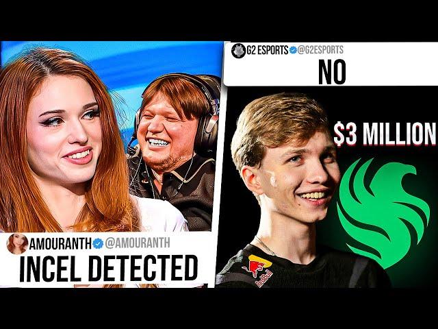 M0NESY $3 MILLION, S1mple vs. Amouranth, Ropz "CHRISTMAS CANCELLED", G2 SAYS NO | CS NEWS