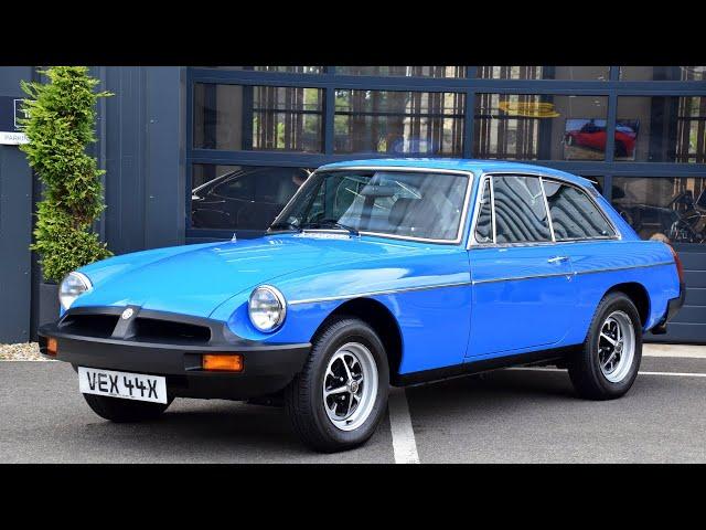 !!!UNREAL!!! A 212-MILE 42-YEAR-OLD MG MGB GT