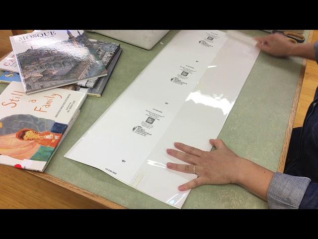 How to Put Mylar on a Book