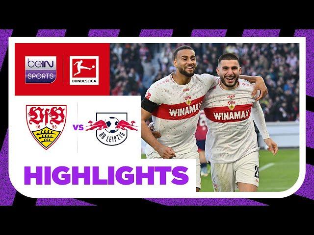 Stuttgart v RB Leipzig | Bundesliga 23/24 Match Highlights