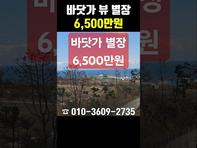 [급매물] 6,500만원 바다뷰 주택 주말별장 손해보고 파는 바닷가 아파트 매매 포항부동산 바닷가 주택 #착한부동산