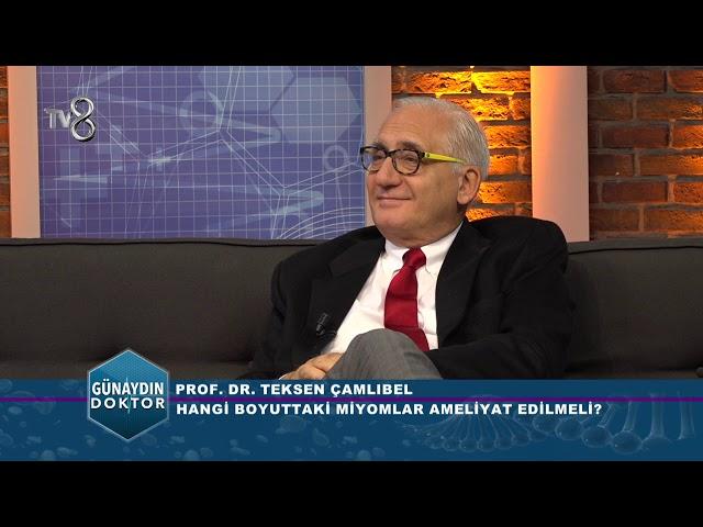 HANGİ BOYUTTAKİ MİYOMLAR AMELİYAT EDİLMELİ?  PROF. DR. TEKSEN ÇANLIBEL