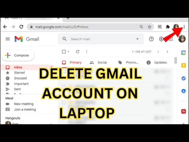 How to delete gmail account on laptop 2024,how to delete your gmail account permanently on Pc or Mac