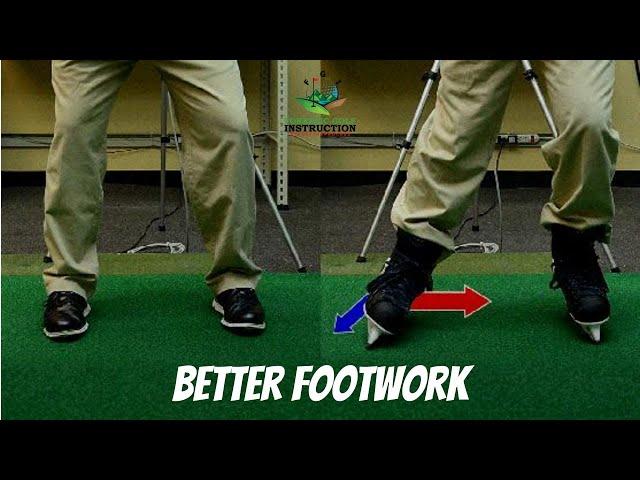 Forensic Golf Lesson: Improved Footwork| Doc Blade Forensic Golf Instructions