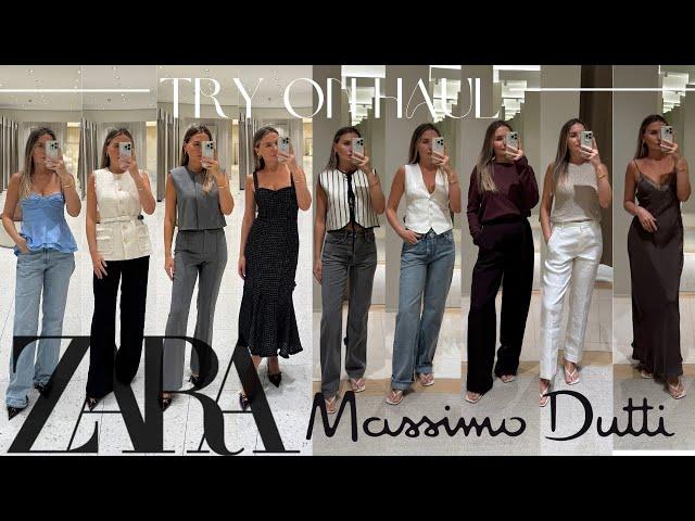 Huge ZARA  and Massimo Dutti *** | Try On Haul | ***