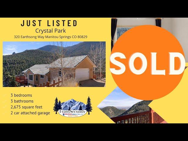 Just Listed For  Sale Crystal Park Manitou Springs CO