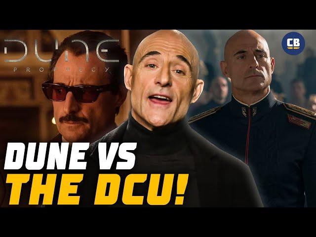 Dune Prophecy Vs The DCU! Mark Strong  and Jodhi May Talk Dune Prophecy, The Penguin