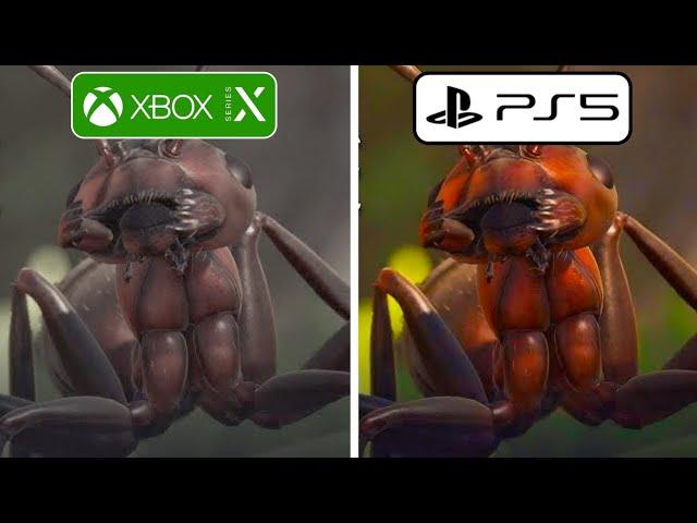 Empire of the Ants PS5 vs Xbox Series X Graphics Comparison