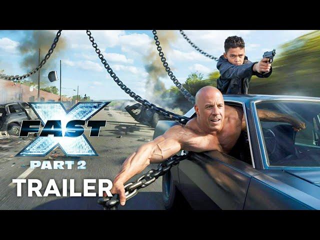 FAST X: Part 2 (2025) - First Trailer | Vin Diesel,  Dwayne Johnson, Jason Momoa, Gal Gadot