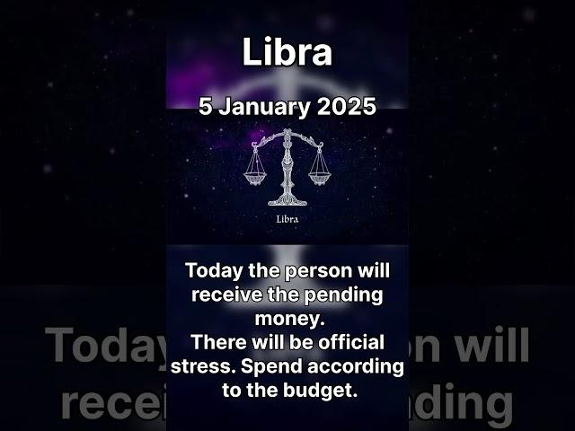 Libra-Scorpio Today Horoscope | 5 January 2025 Sunday #horoscope #daily #shorts #shortsfeed