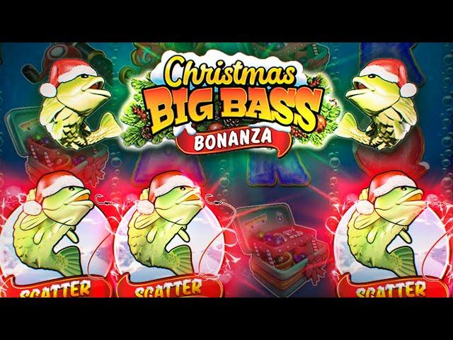 10$ SPINS ON CHRISTMAS BIG BASS BONANZA!