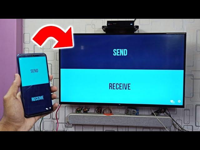 How to send Files to Android TV | Share / Transfer Files from Android Mobile to Mi TV