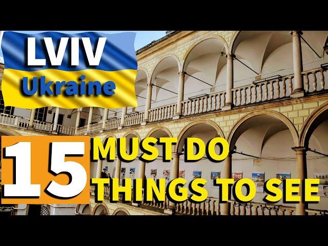 Best things to see in LVIV | 15 MUST DO THINGS | Ukraine | Travel Guide