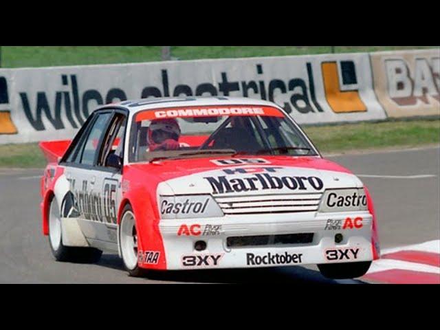 4K Bathurst 1984 Peter Brock HDT VK commodore win highlighs