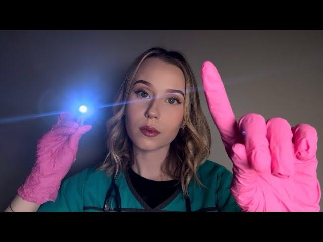 ASMR Lofi Cranial Nerve Exam | Relaxing, Personal Attention, Glove Sounds