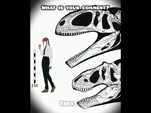 Giganotosaurus vs tyrannosaurus Rex What is your comment? dinosaurs size #dinosaur #information
