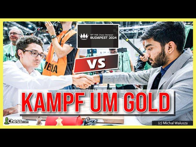 Kampf um Gold | Schacholympiade Budapest 2024